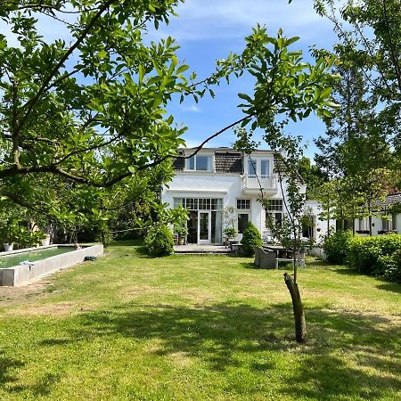 Tiny House In Tuin Van De Statige Villa Mariahof Dordrecht Eksteriør bilde